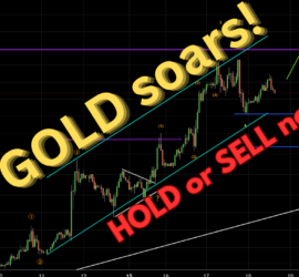 124. Gold Soars! HOLD or SELL Now Trading Opportunities (Forex, Comm., Indices & Crypto)