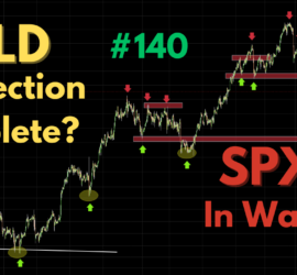 140. Gold correction complete - SPX in Wave 3 - Trading Opportunities Webinar by Neerav Yadav