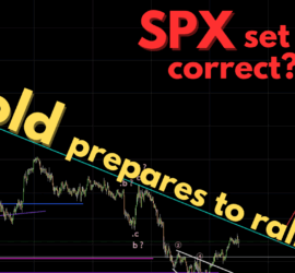 161. SPX set to correct, Gold prepares to rally - Trading Opportunities Webinar by Neerav Yadav