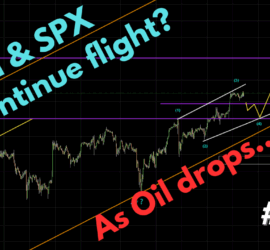 173. Gold & SPX to continue flight - As Oil drops - Trading Opportunities Webinar