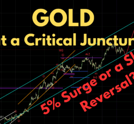 175. Gold at a Critical Juncture Another 5% Surge or a Sharp Reversal - Trading Opportunities Webinar by Neerav Yadav